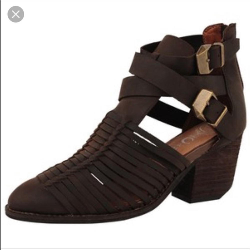 Jeffrey Campbell Booties astillero Brown